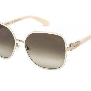 Salvatore Ferragamo SF150S 721 Rechteckige Sonnenbrille 59 mm