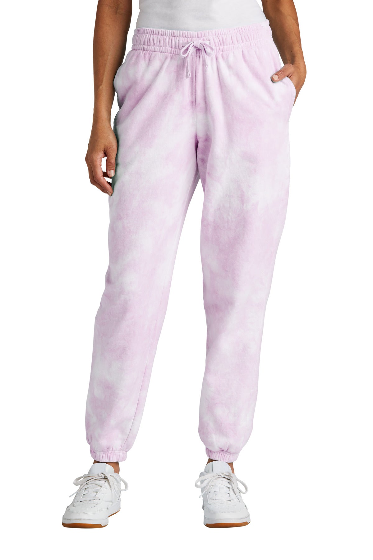Port & Company Damen Strandwäsche Cloud Batikmuster Sweatpant LPC140P