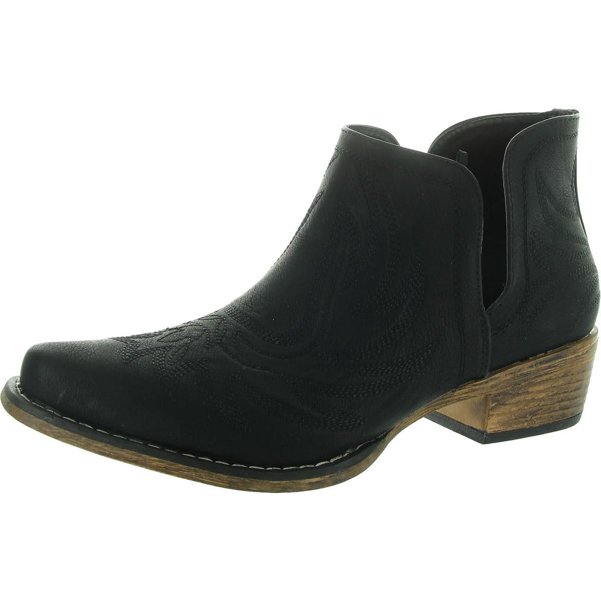 Gestickte Kunstleder Shooties