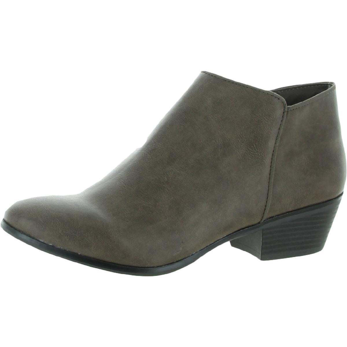 Wileyyp Imitat Leder Stiefeletten Stiefeletten