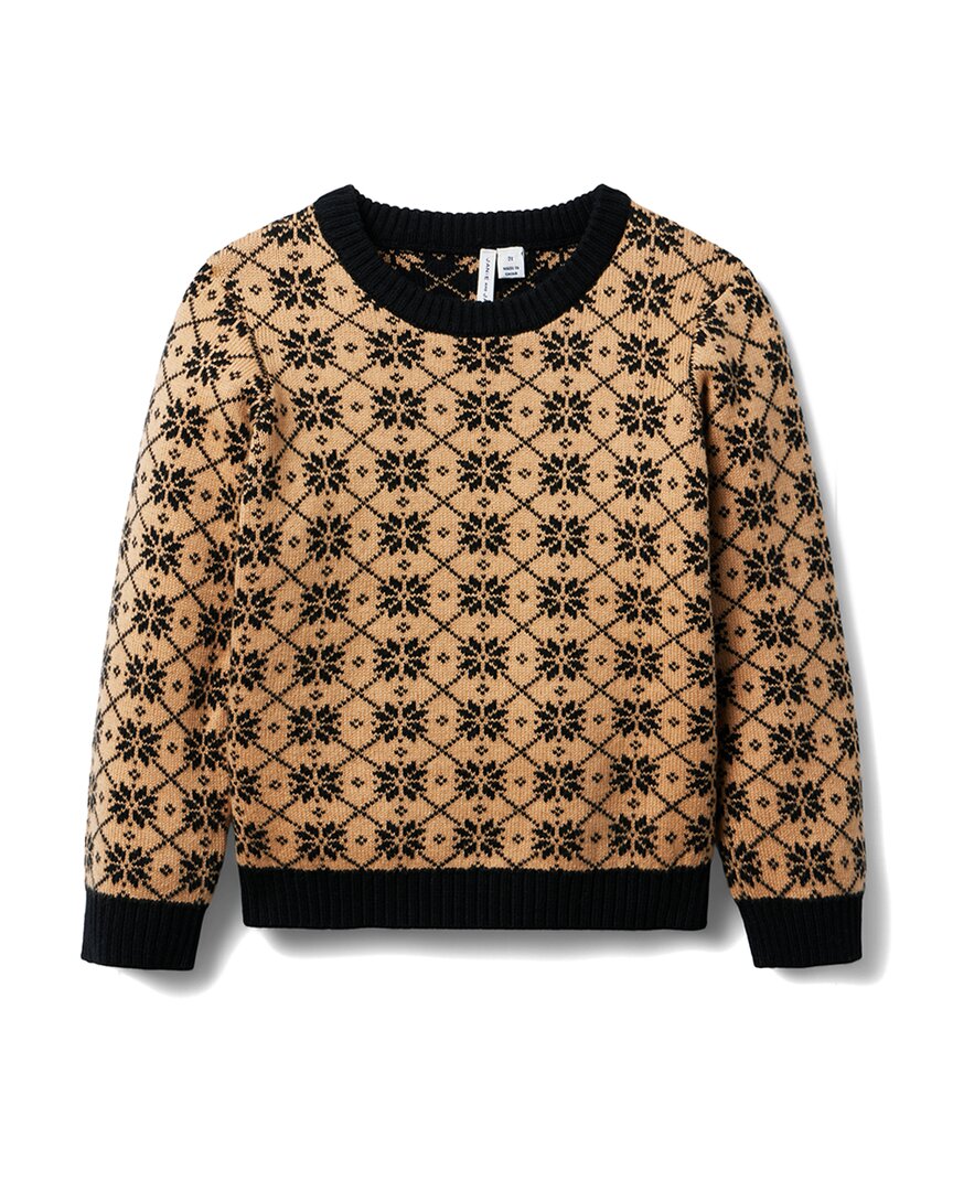 Janie and Jack Geo Schneeflocke Pullover