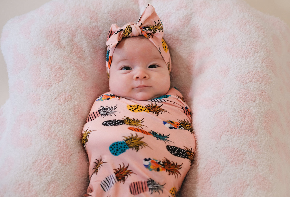 Pina Colada (Rosa) Swaddle
