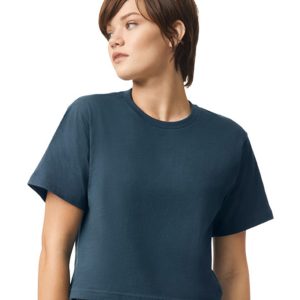 American Apparel Damen Fein Jersey Boxy T-Shirt