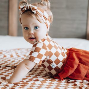 COPPER CHECKERS DREAM TUTU Body Kleid
