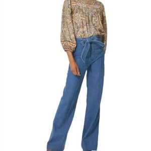 Luca Trouser Hose in blau