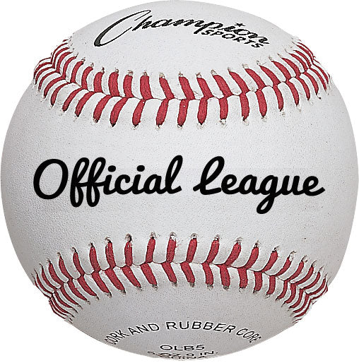 Champion Sports Offizieller Liga-Baseball – Dutzend