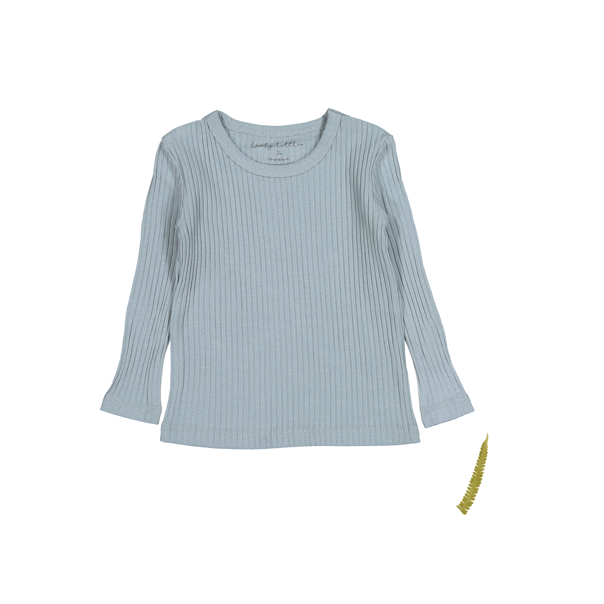 Das Langarm-T-Shirt – Ocean gerippt