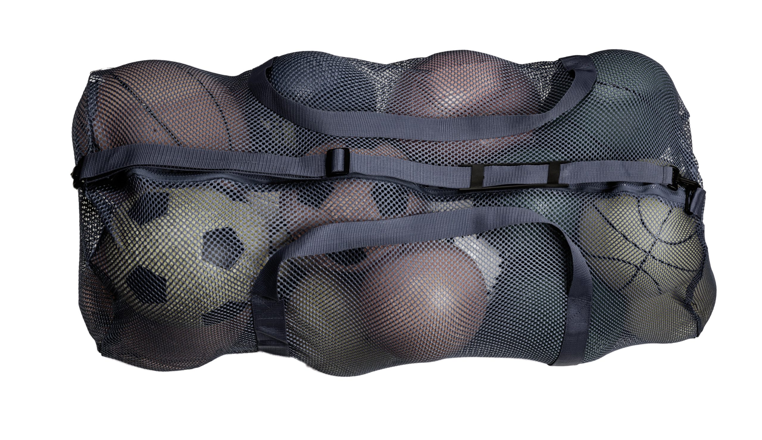 Mesh Duffel Tasche Schwarz