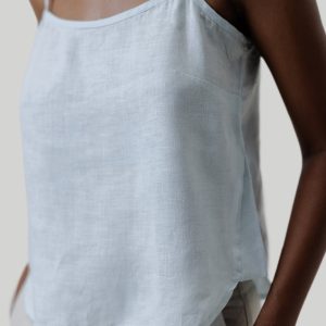 Krawatte Camisole in Blau