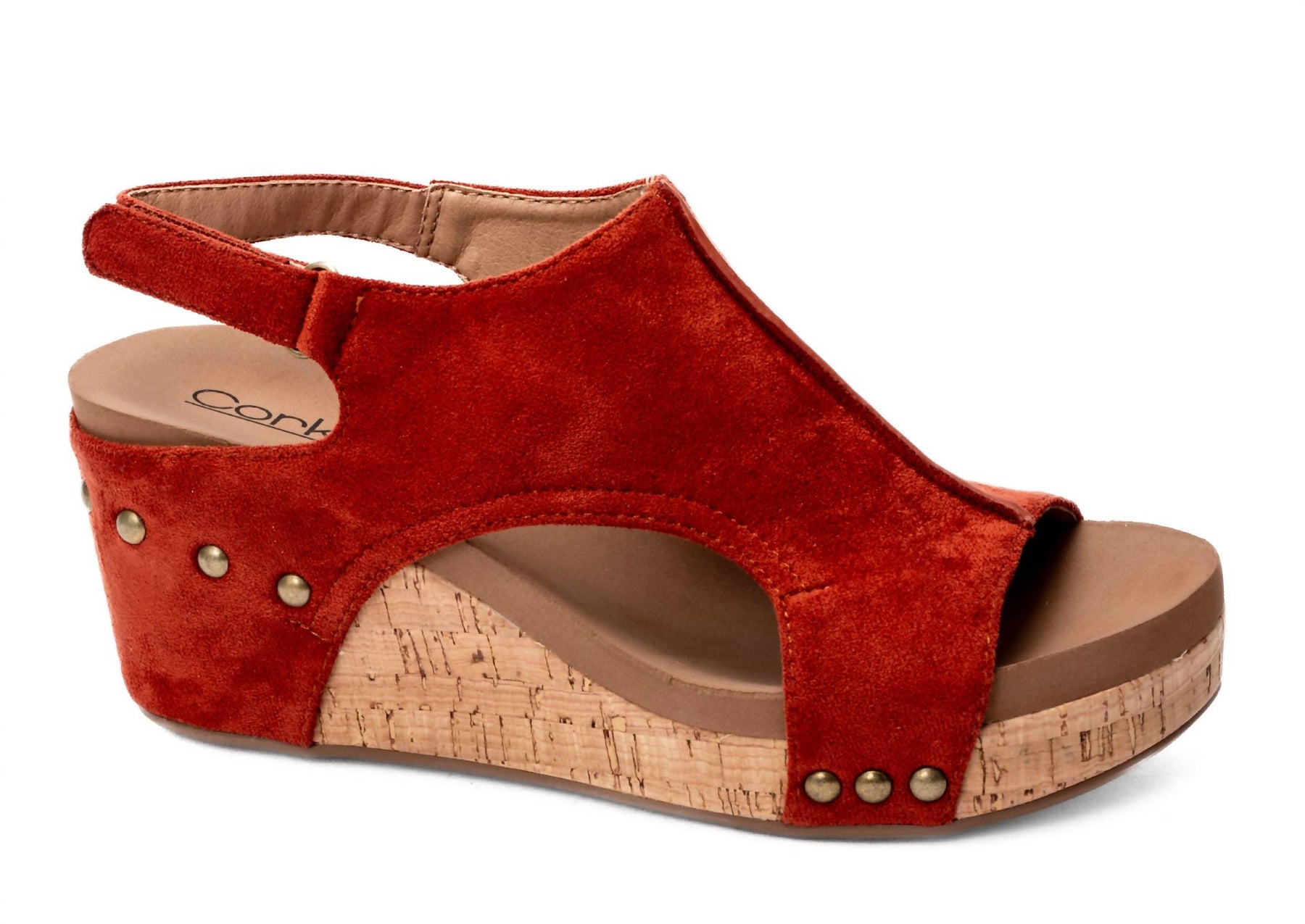 Carley Wedge aus Wildleder