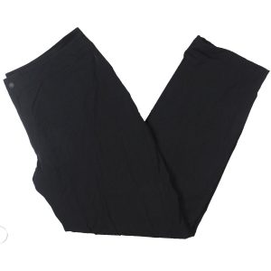 Fleece gefüttert Nylon gerade Bein Hose