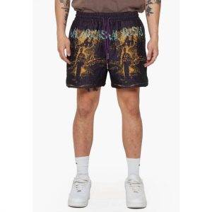 Ghost Hand Gobelin-Shorts in Lila 7733650948156