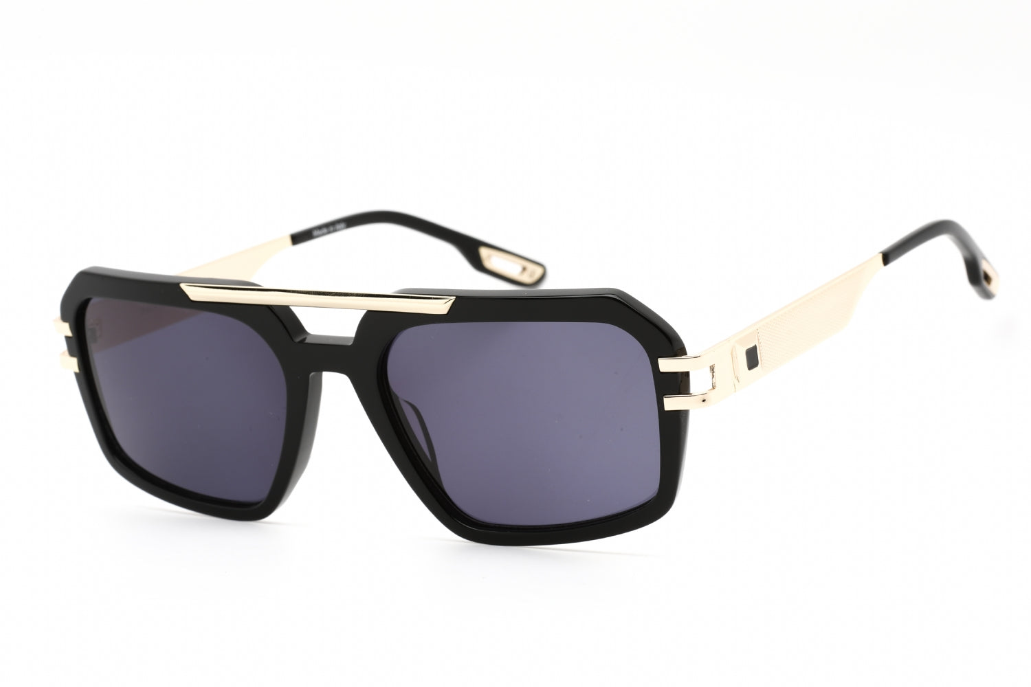 Porta Romana 550 Gold Rechteckige Sonnenbrille 57 mm