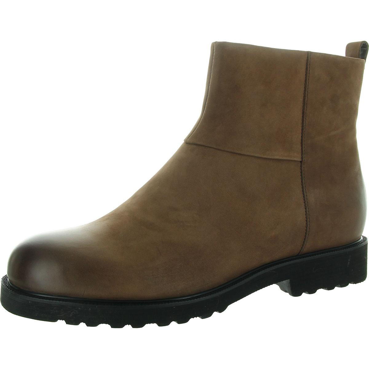 Damila Leder Stiefeletten mit Reißverschluss