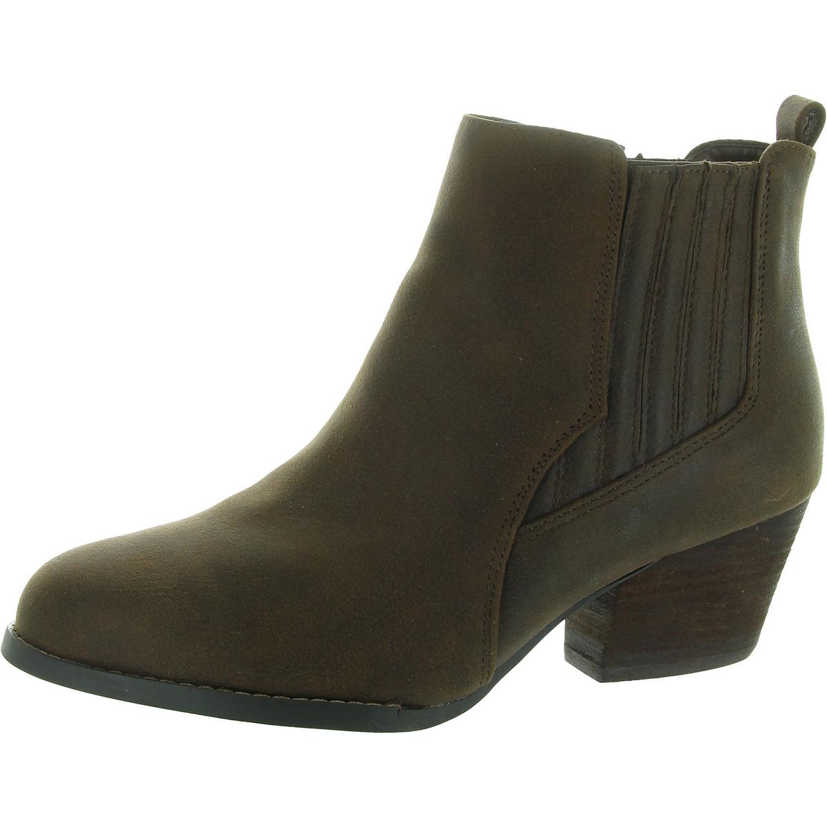 Schwarze Leder Chelsea Stiefel von Lou