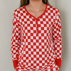 RUDOLPH CHECKERS Frauen Traum Top