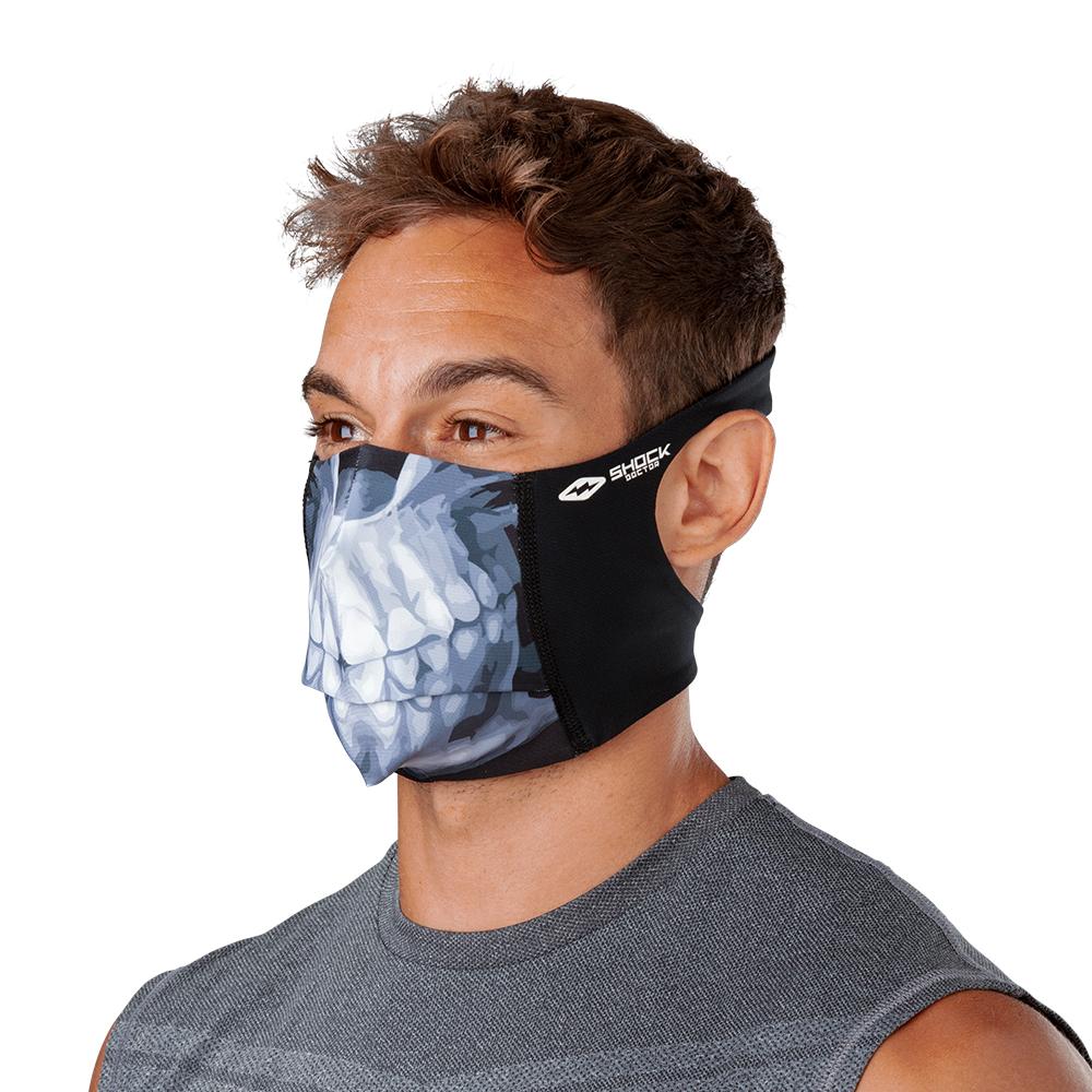 Sportmaske (Druck) Schwarz Drip Jugendliche