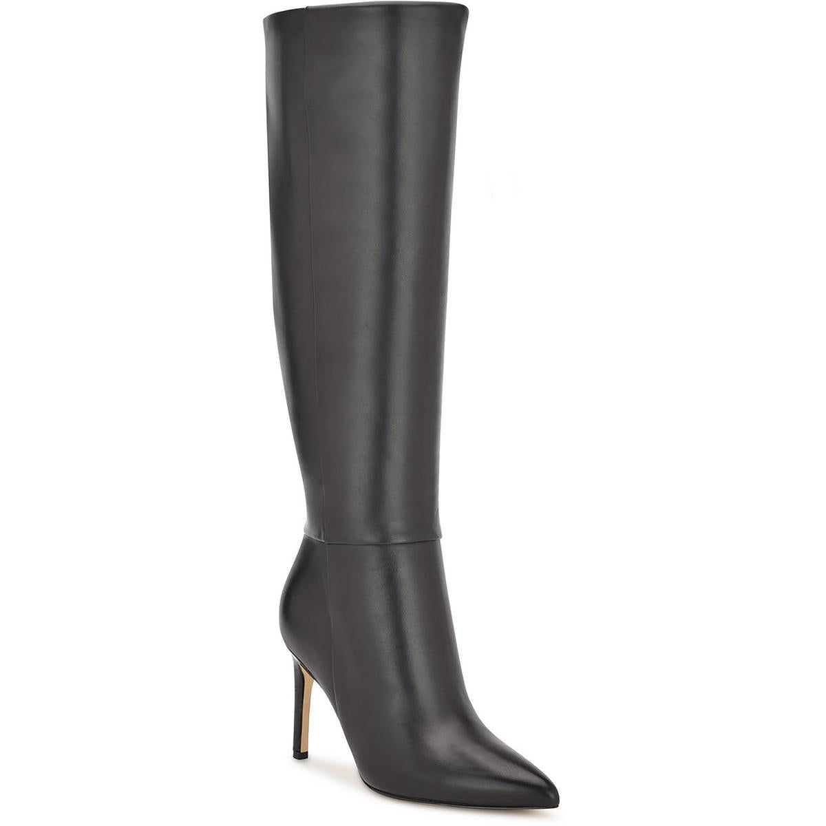 Richy breite Kalbsleder Kniehohe Stiefel
