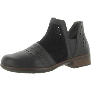 Rivotra Damen-zum Hineinschlüpfen-Stiefeletten aus Leder