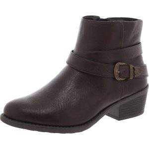 Skyler Reißverschluss Kunstleder Stiefeletten