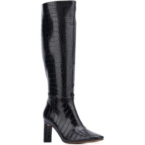 ISABELLE Reißverschluss kniehohe Stiefel