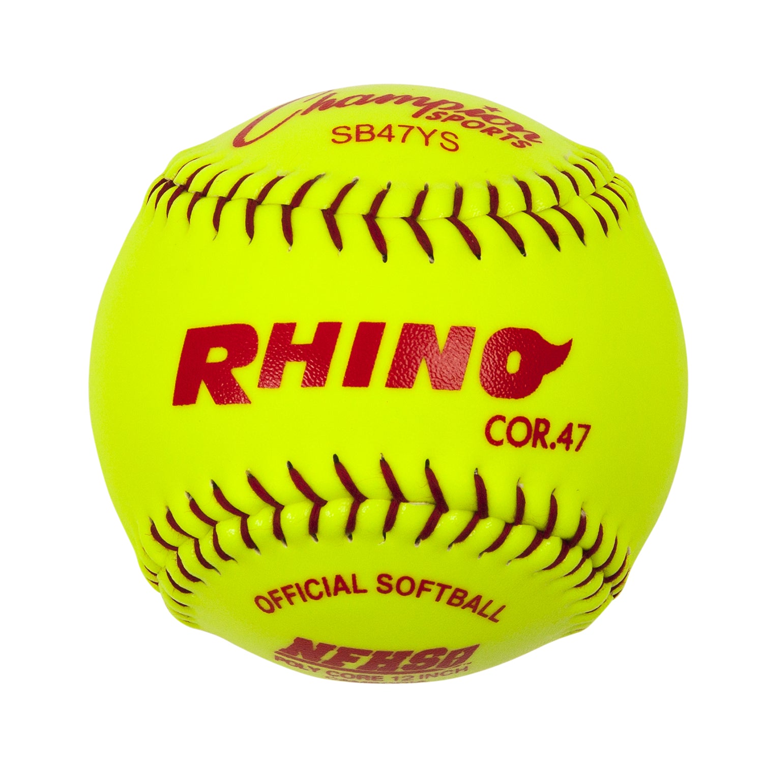 Champion Sports 12′′ Kunstleder Softball – Dutzend