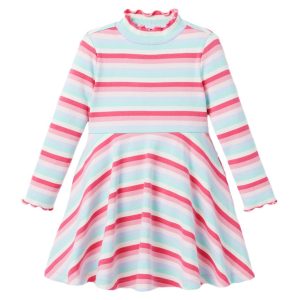 Gestreiftes, geripptes Kleid von Janie und Jack