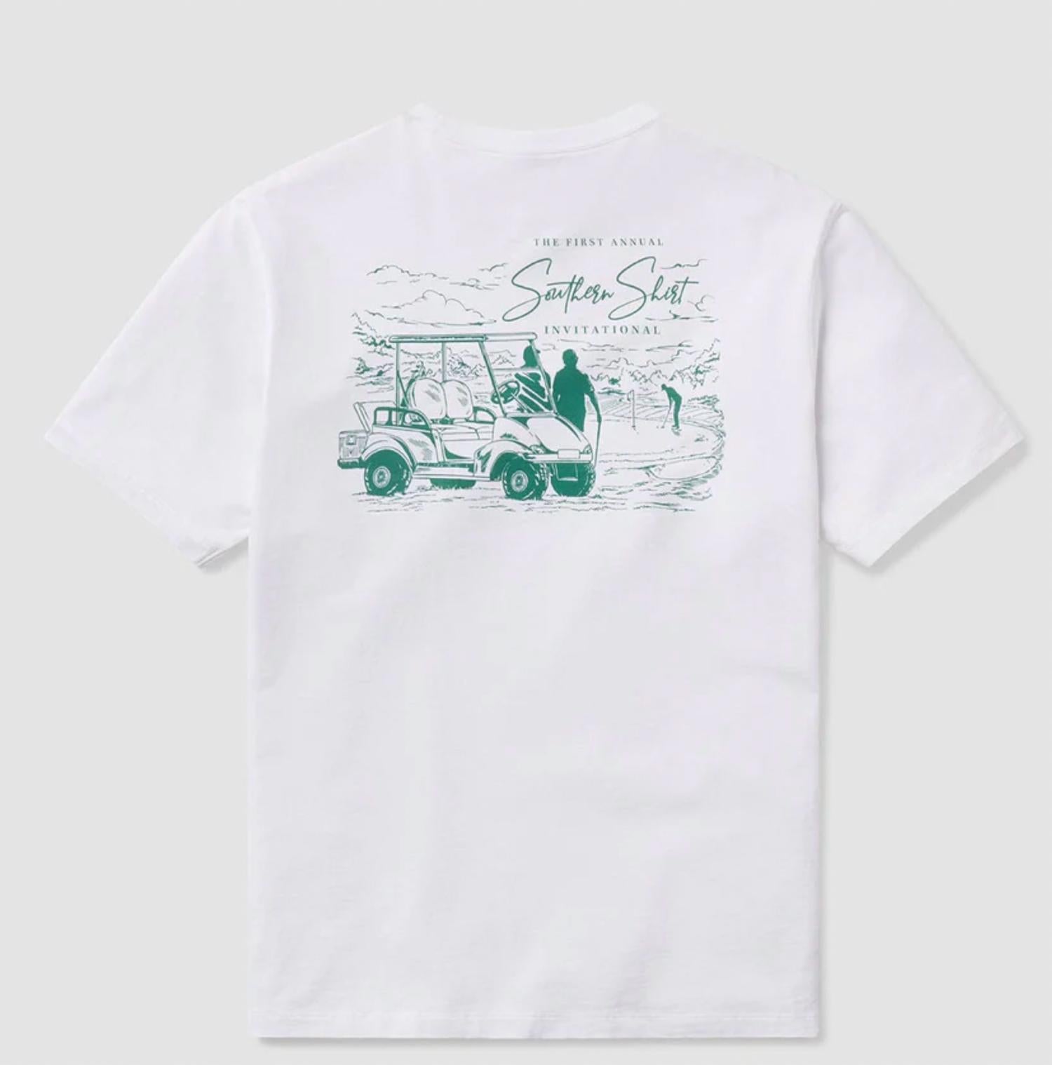 Herren bleiben den Kurs Kurzarm-T-Shirt in hellem Weiß