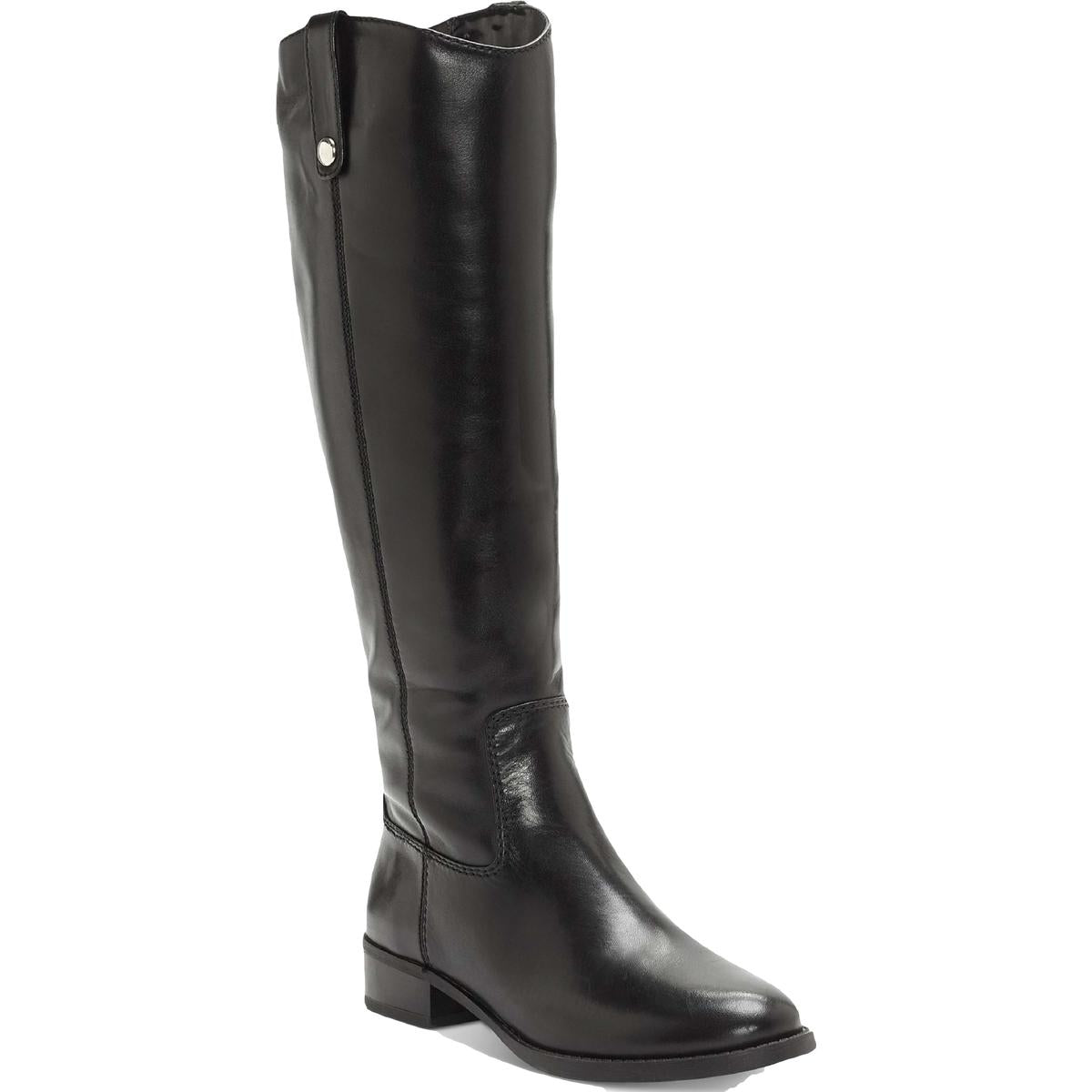 Fawne Leder Kniehohe Kniehohe Stiefel
