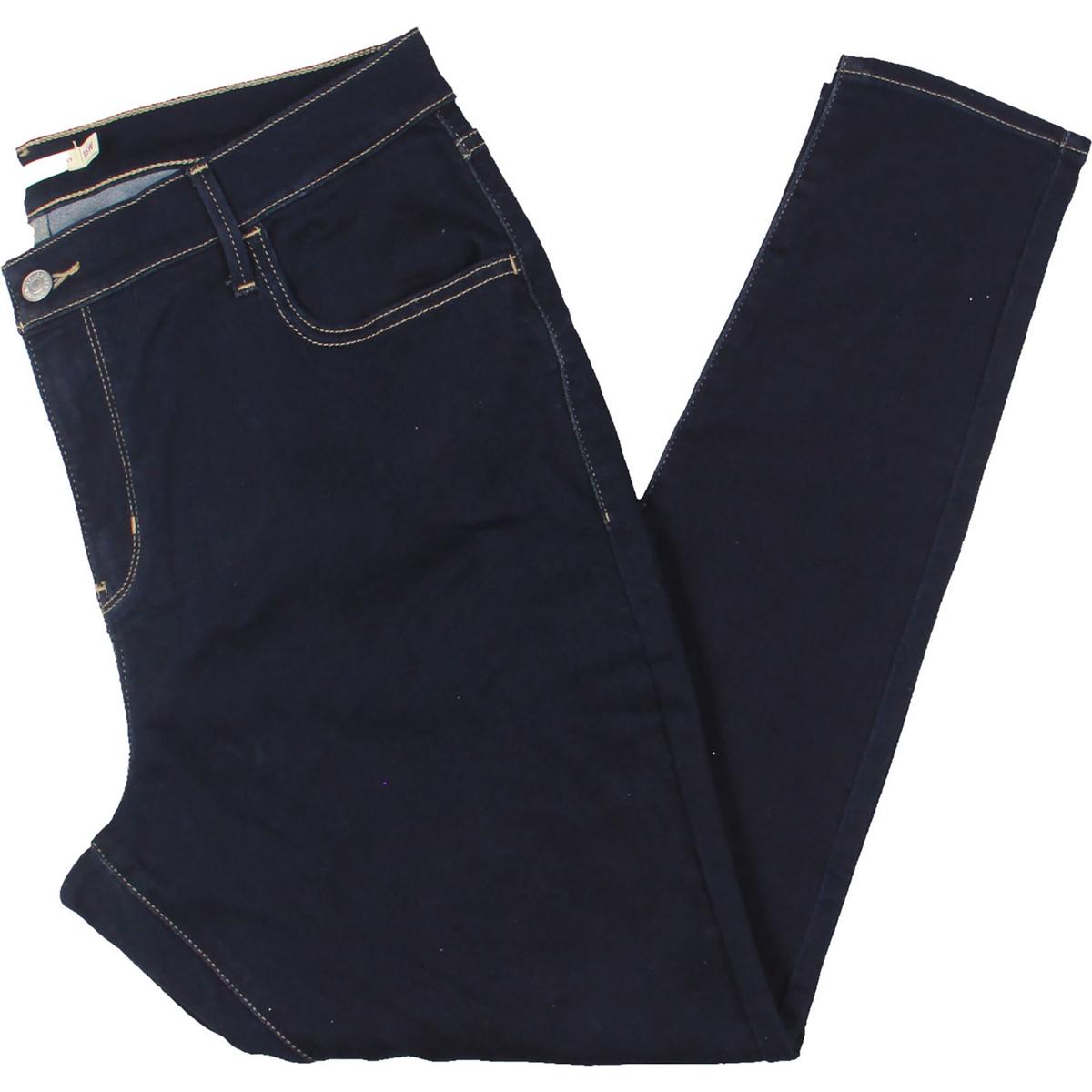 Plus 720 hoher Bund Skinny Jeans mit dunkler Waschung