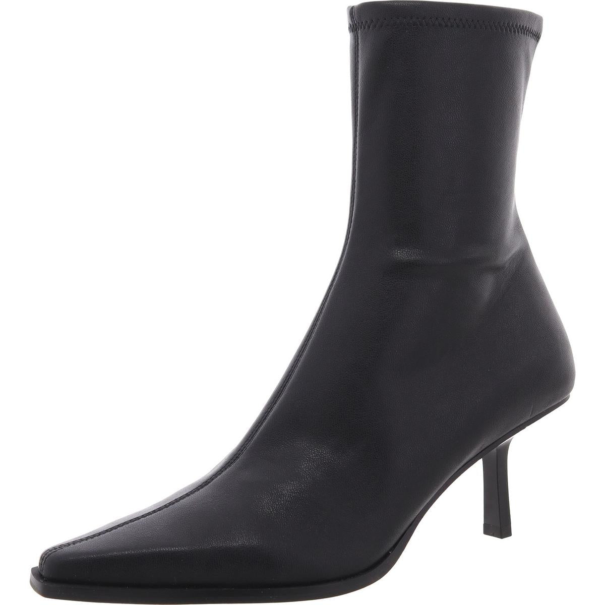 Brianne Reißverschluss Stiefeletten aus Kunstleder