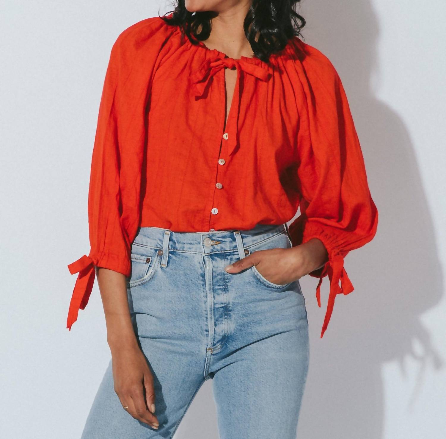 Rylan Bluse in Rot