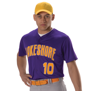 League Outfitters Benutzerdefinierte Elite Tackle Twill - Full Knopf Jersey