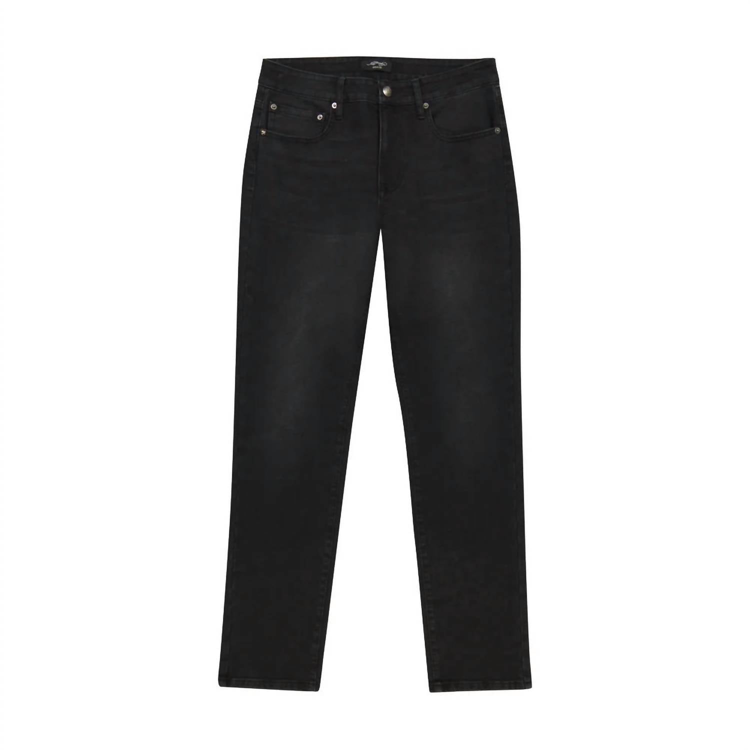 Herren Crawling Tiger Slim Taper Jean in Schwarz