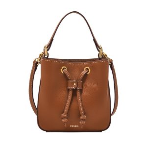 Fossil Damen tessa litehide Leder kleinen Eimer Kreuzkörper