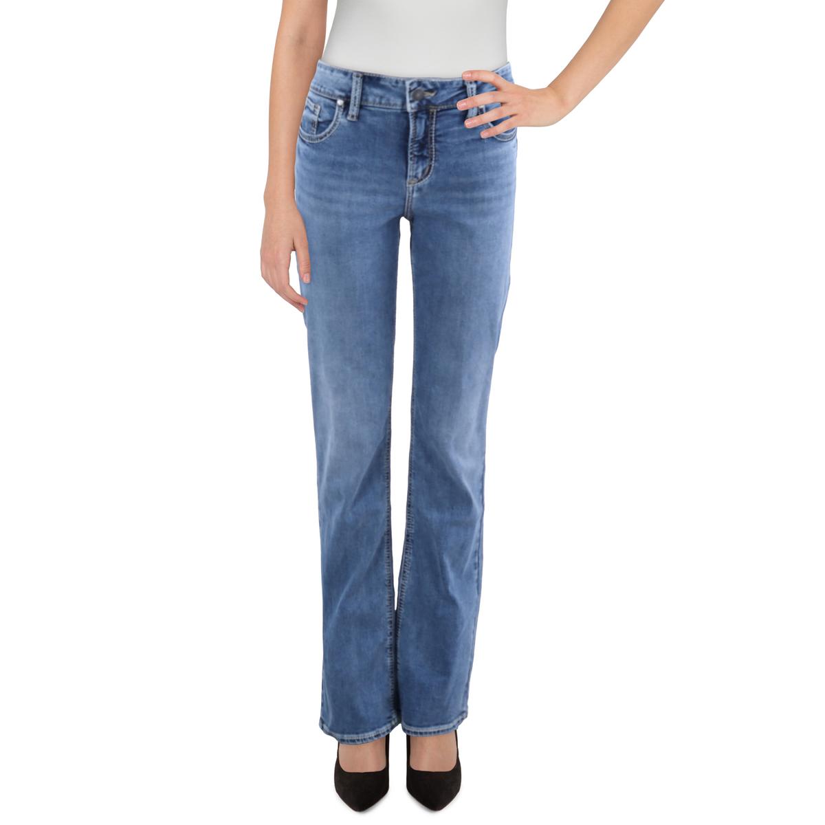Elyse Mid-Rise – Schmal geschnittene Jeans