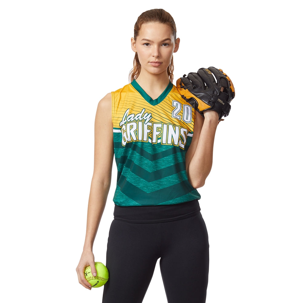 League Outfitters Benutzerdefinierte Elite Sublimated Racerback Jersey