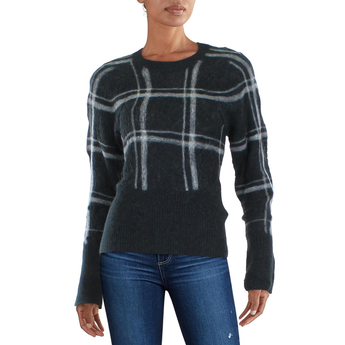 Pullover aus Wolle mit Rundhalsausschnitt