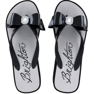 Bowie Keil Flip Flops in schwarz
