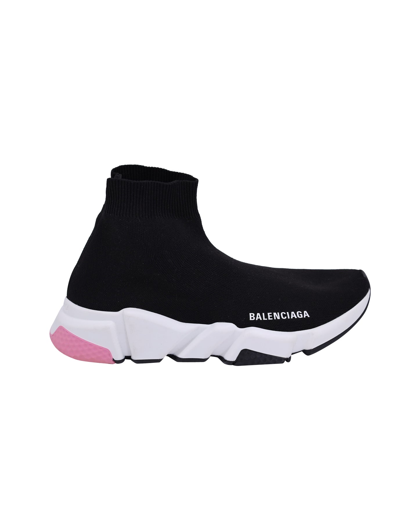 Balenciaga Speed Trainers aus schwarzem Polyester