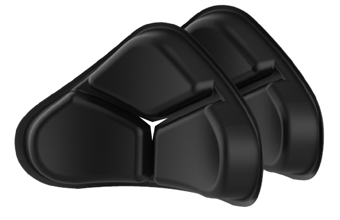 Vicis Fußballhelm Delta Pods – Paar
