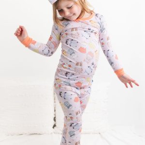 Whiskers (Rosa) Langarm PJ's