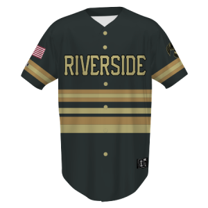 Holloway Benutzerdefinierte Sublimated Full-Knopf Baseball Jersey