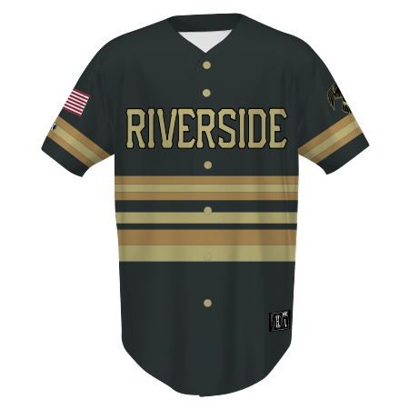 Holloway Benutzerdefinierte Sublimated Full-Knopf Baseball Jersey