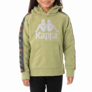 kids 222 banda hurtado 3 Hoodie in grün salvia 7733708488764