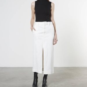 Weich Touch Rock mit Schlitzen in undyed