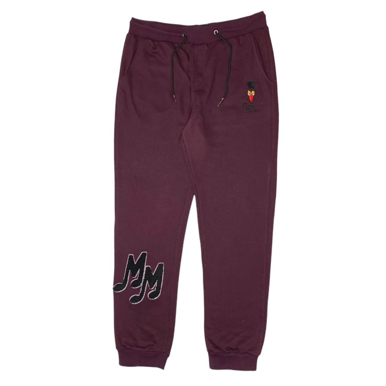 Herren Geld Makers Jogger in Burgund