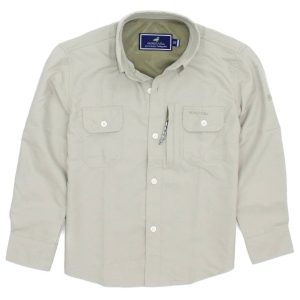 junge Offshore-Fischerei Hemd in Khaki