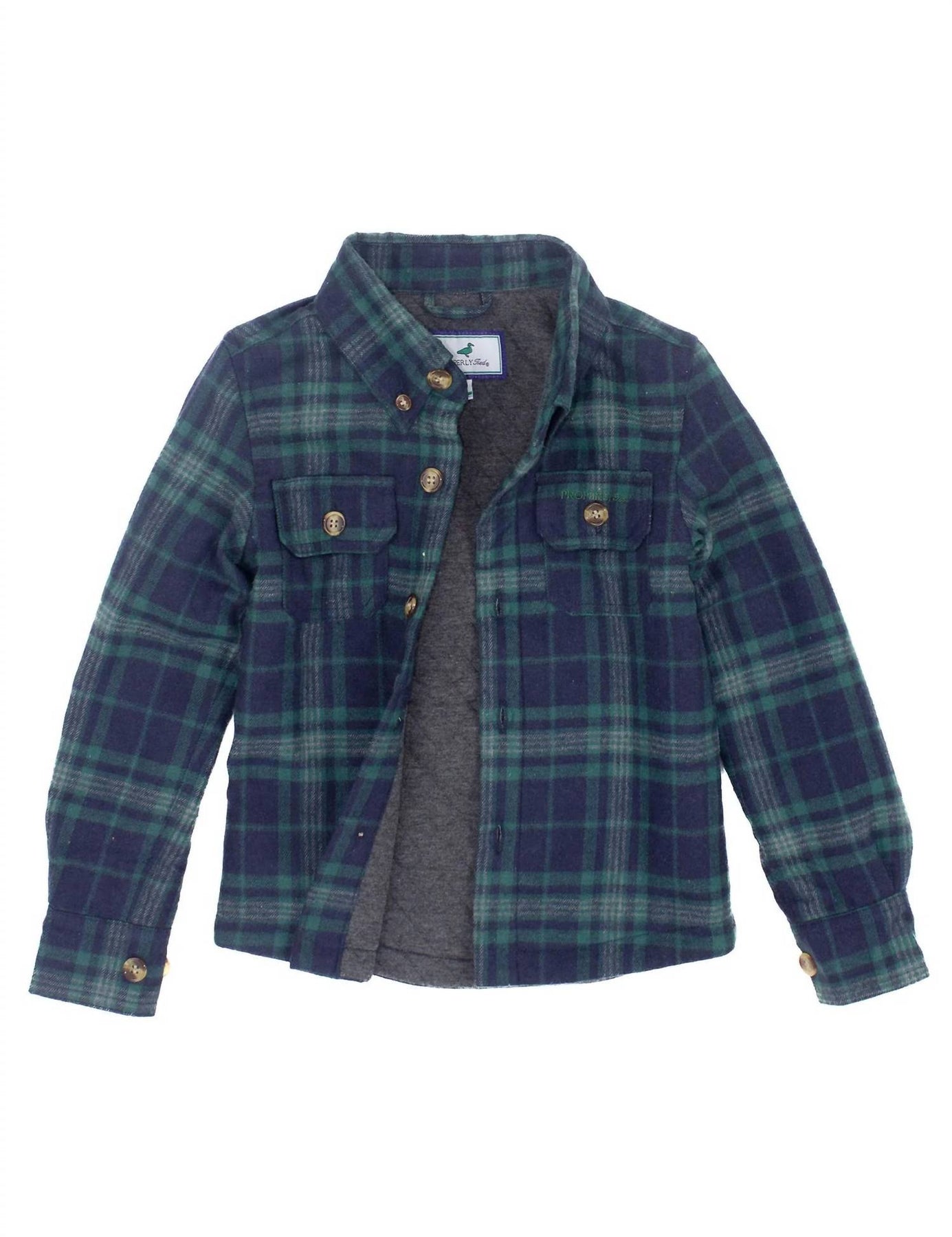 Jugend Cypress Shacket im Juniper