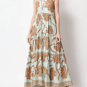 Paola Maxikleid in nia seafoam